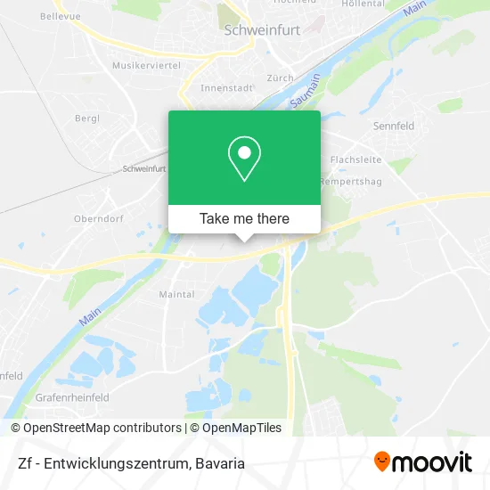 Карта Zf - Entwicklungszentrum