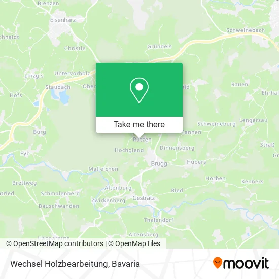 Карта Wechsel Holzbearbeitung