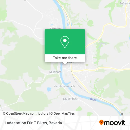 Карта Ladestation Für E-Bikes