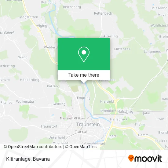 Карта Kläranlage