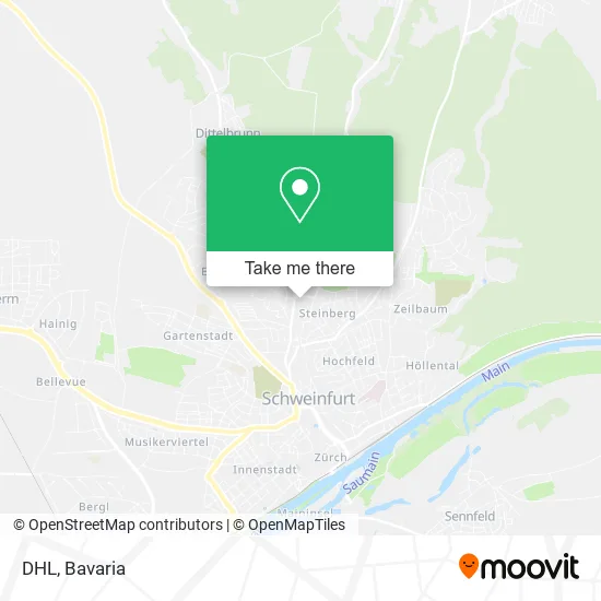 Карта DHL