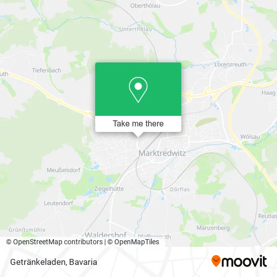 Карта Getränkeladen