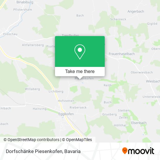 Dorfschänke Piesenkofen map