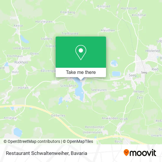 Карта Restaurant Schwaltenweiher