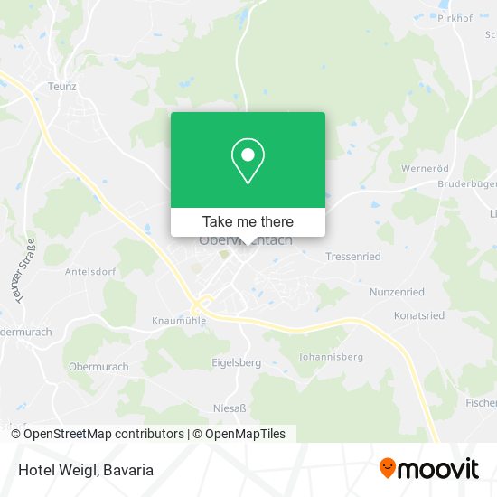Hotel Weigl map