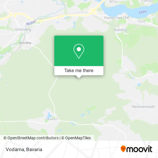 Карта Vodárna