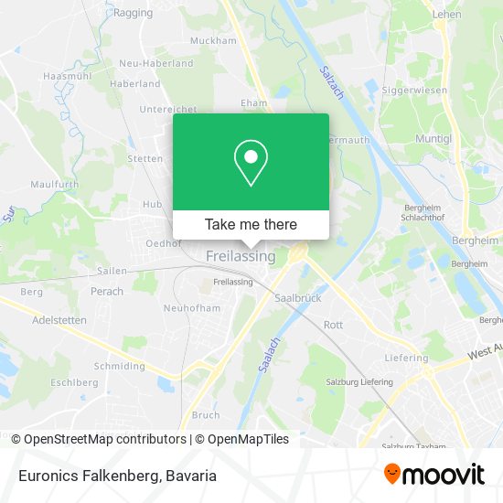 Карта Euronics Falkenberg