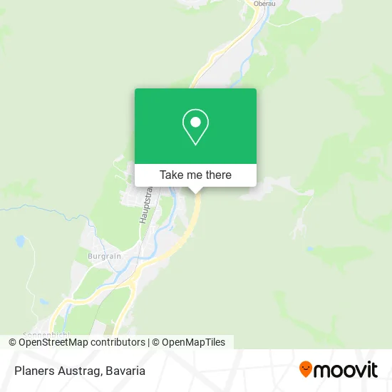 Карта Planers Austrag