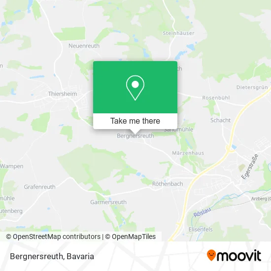 Карта Bergnersreuth