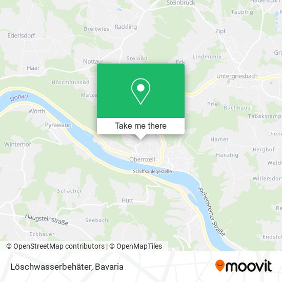 Löschwasserbehäter map