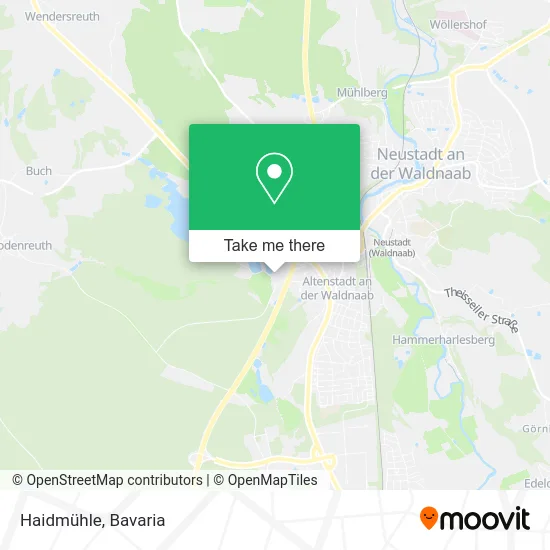 Карта Haidmühle