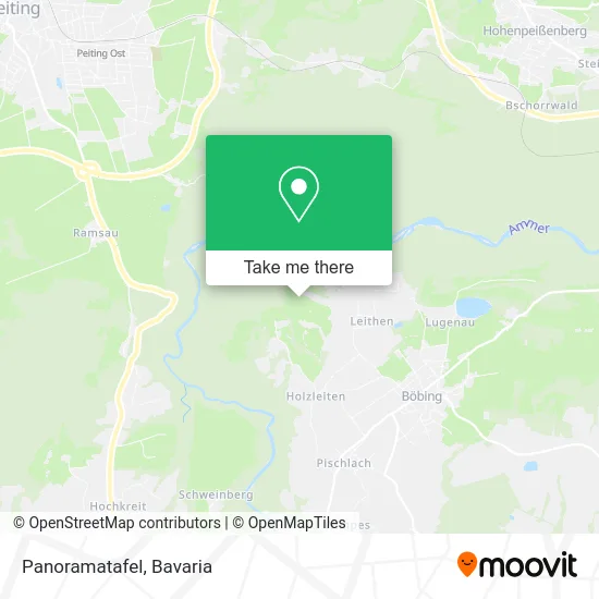 Карта Panoramatafel