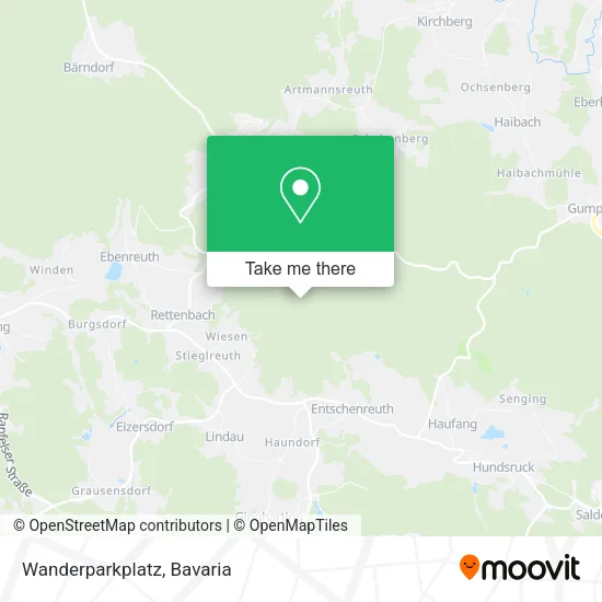 Карта Wanderparkplatz