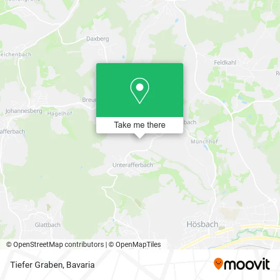 Карта Tiefer Graben