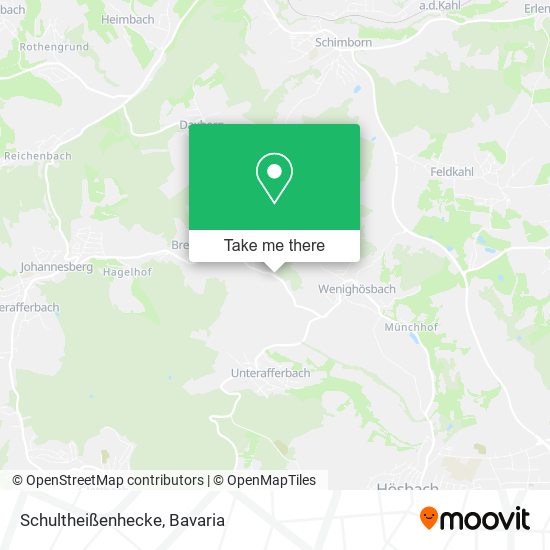 Schultheißenhecke map