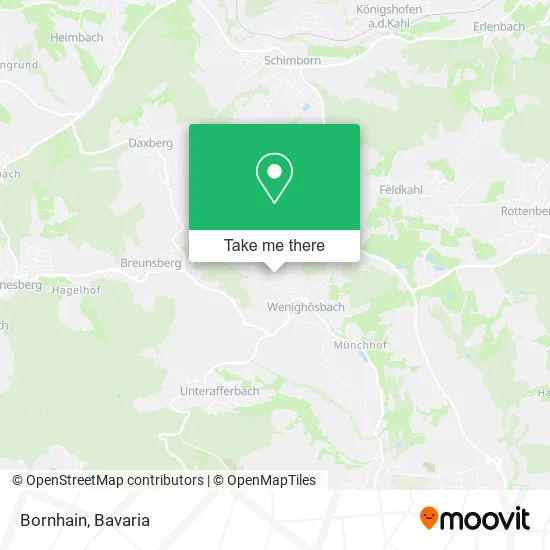 Карта Bornhain