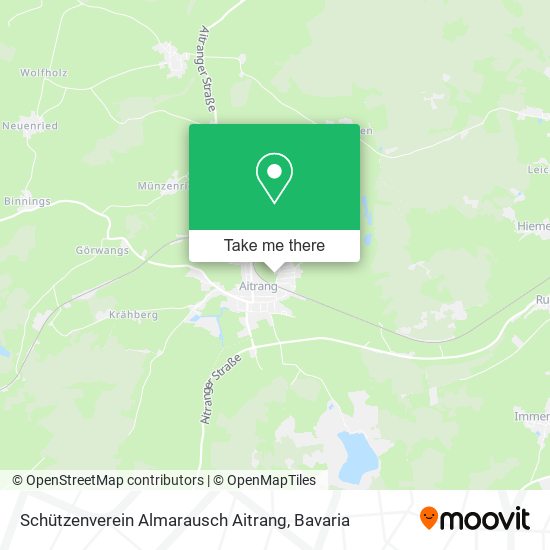 Schützenverein Almarausch Aitrang map