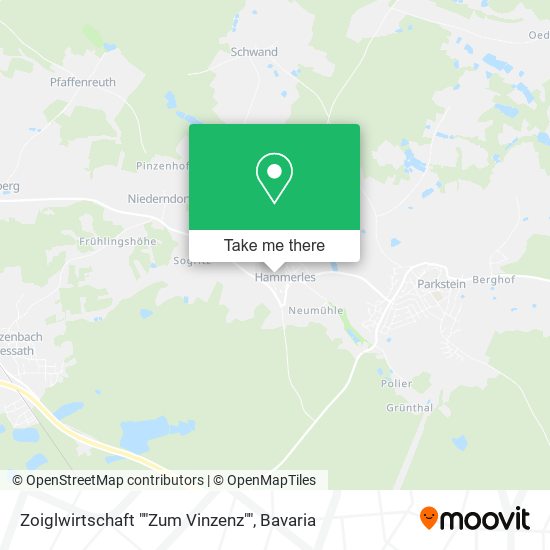 Zoiglwirtschaft ""Zum Vinzenz"" map