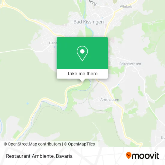 Карта Restaurant Ambiente