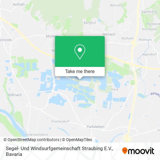Карта Segel- Und Windsurfgemeinschaft Straubing E.V.