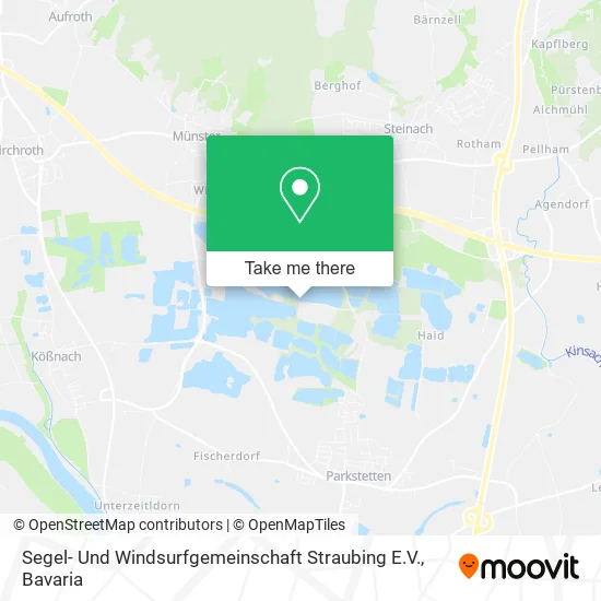 Карта Segel- Und Windsurfgemeinschaft Straubing E.V.