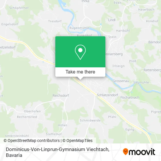 Карта Dominicus-Von-Linprun-Gymnasium Viechtach