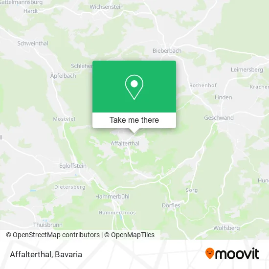 Карта Affalterthal