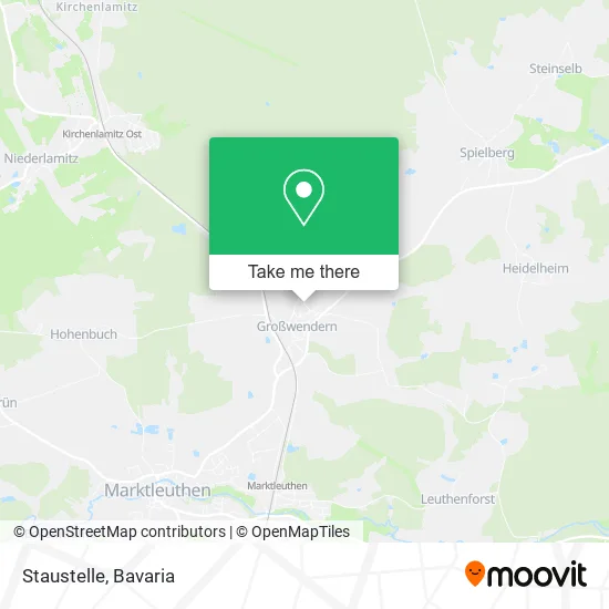 Карта Staustelle