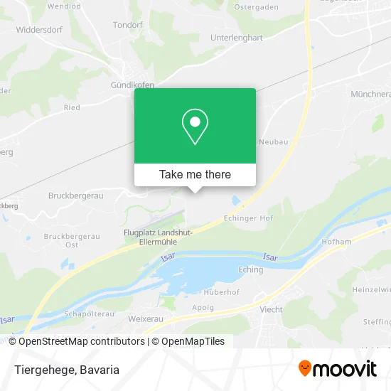 Карта Tiergehege