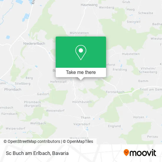 Карта Sc Buch am Erlbach