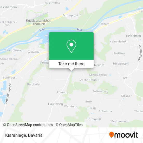 Карта Kläranlage