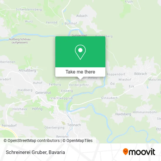 Карта Schreinerei Gruber