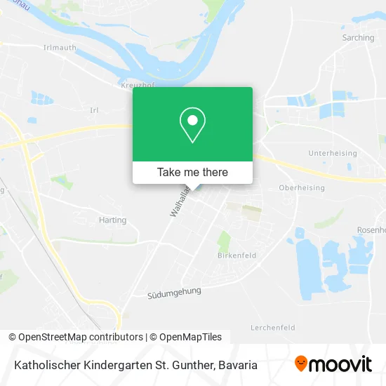 Карта Katholischer Kindergarten St. Gunther