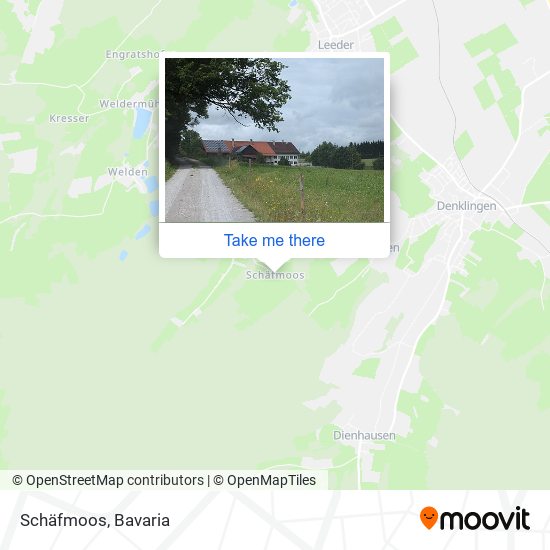 Schäfmoos map