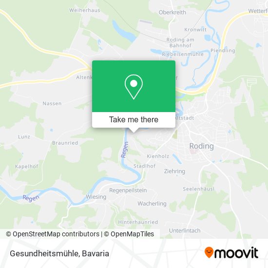 Карта Gesundheitsmühle