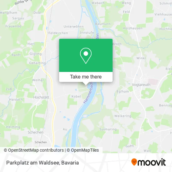 Карта Parkplatz am Waldsee