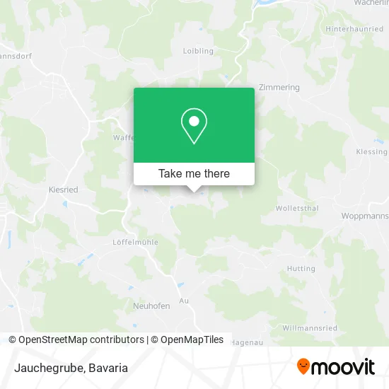 Карта Jauchegrube