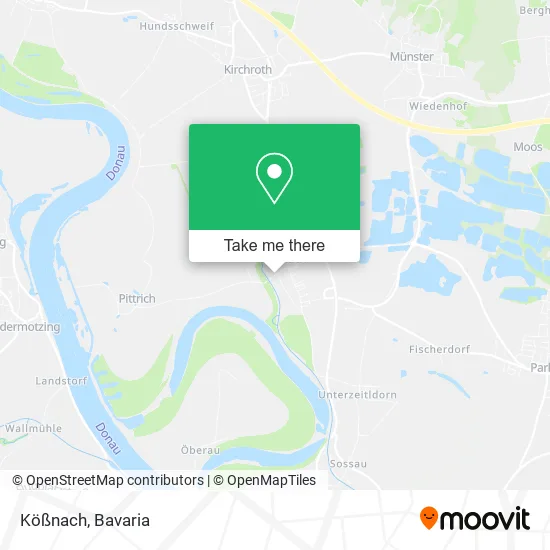 Карта Kößnach