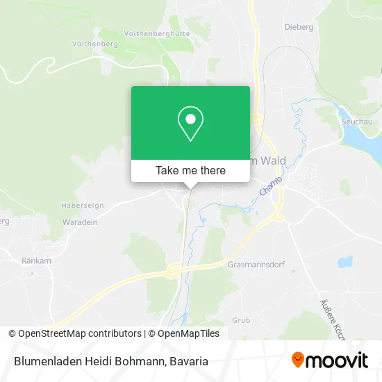 Карта Blumenladen Heidi Bohmann