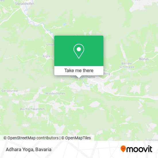 Adhara Yoga map