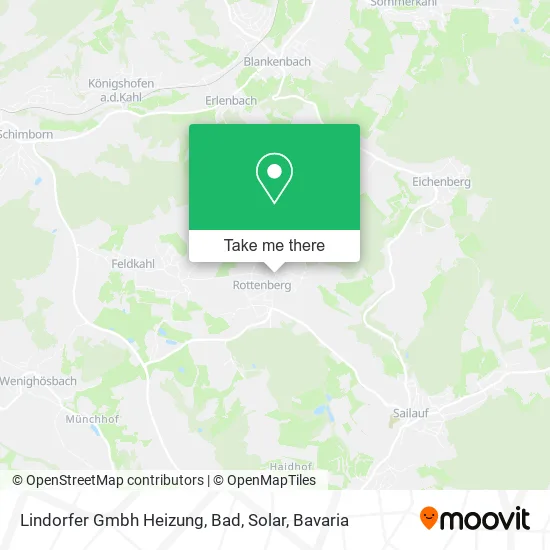 Карта Lindorfer Gmbh Heizung, Bad, Solar