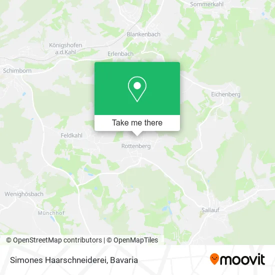 Карта Simones Haarschneiderei