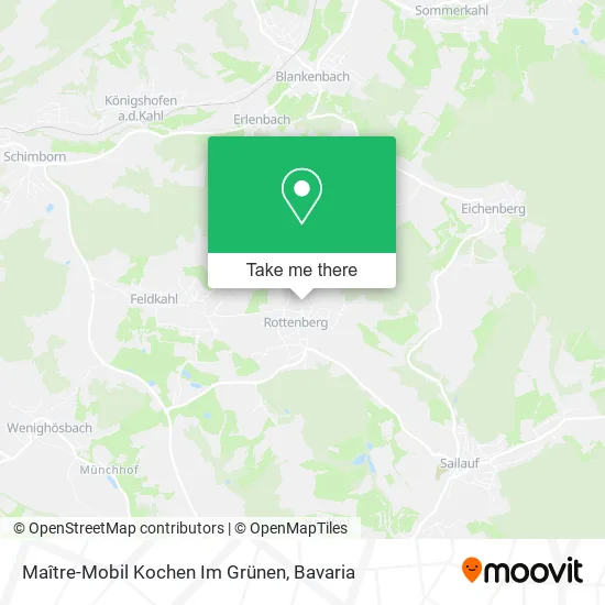 Карта Maître-Mobil Kochen Im Grünen
