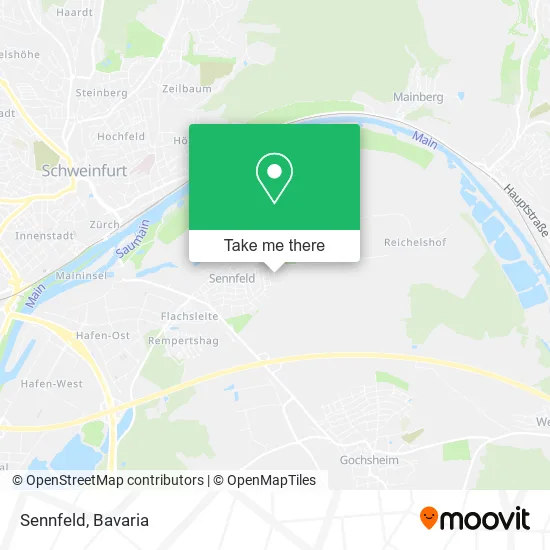 Карта Sennfeld