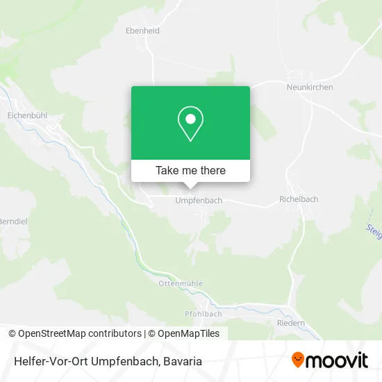Карта Helfer-Vor-Ort Umpfenbach