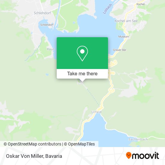 Oskar Von Miller map