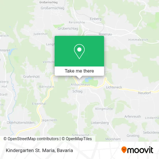 Kindergarten St. Maria map