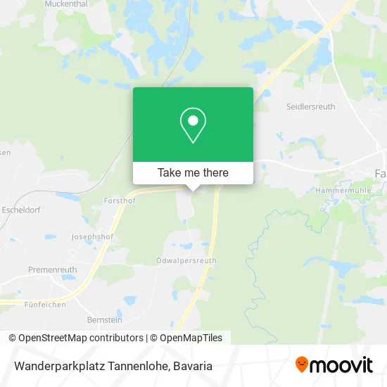 Карта Wanderparkplatz Tannenlohe