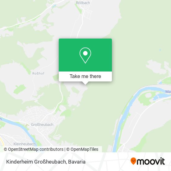 Kinderheim Großheubach map
