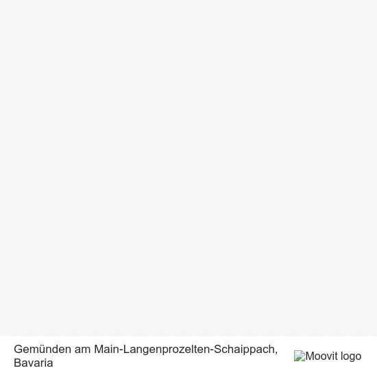 Карта Gemünden am Main-Langenprozelten-Schaippach